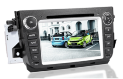 Autoradio GPS DVD DVB-T TNT Benz SMART FOR TWO 2011-2013