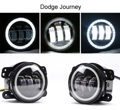 Feux antibrouillard LED + DRL lumière feux de jour LED Dodge Journey