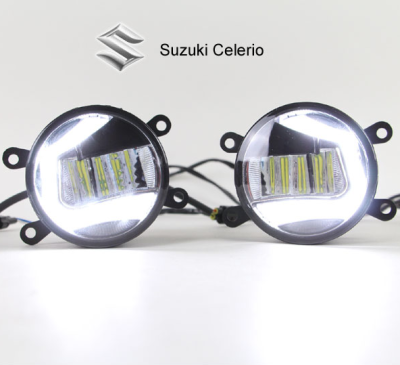 Feux antibrouillard LED + DRL lumière feux de jour LED Suzuki Celerio
