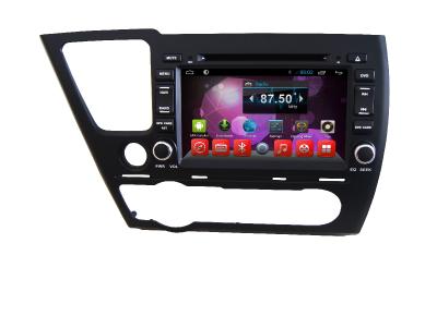 Autoradio GPS DVD TV DVB-T Bluetooth Android 3G/4G/WIFI Honda Civic 2011-2015