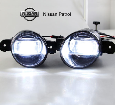 LED Nebelscheinwerfer + DRL Tageslicht Nissan Patrol