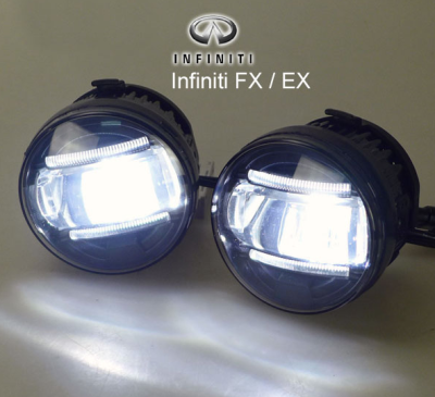 LED Nebelscheinwerfer + DRL Tageslicht  Infiniti FX EX
