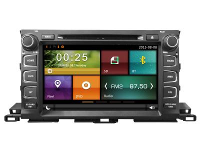 Car DVD Player GPS Bluetooth DVB-T 3G/4G/WiFi Toyota Highlander 2015