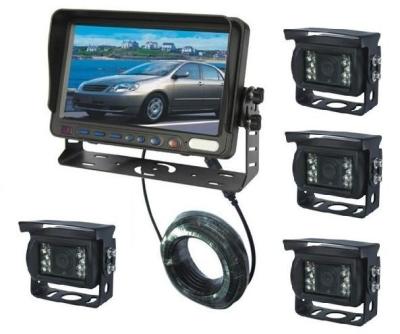 Four Reversing Camera Pro 150 ° + 7 inch screen visor 11-32 V