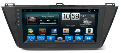 Car DVD Player GPS TV DVB-T Bluetooth Android 3G/4G/WIFI Volkswagen Tiguan 2017
