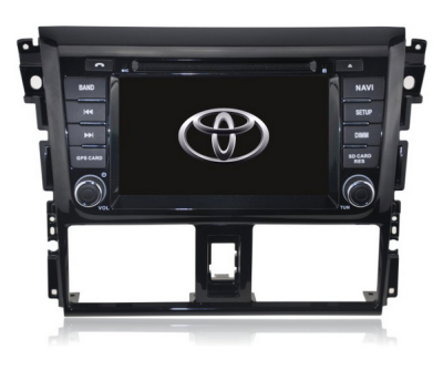 Car DVD Player GPS TV DVB-T Bluetooth 3G/4G Toyota Yaris < 2013