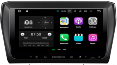Car DVD Player GPS DVB-T Android 3G/WIFI Suzuki Swift 2017