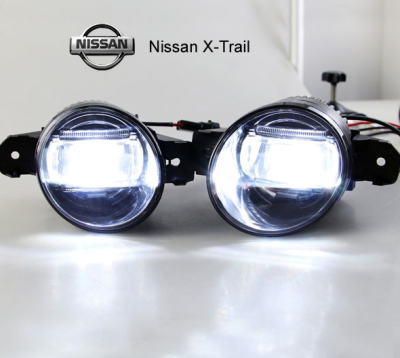 LED fog lamp + DRL daylight Nissan X-Trail