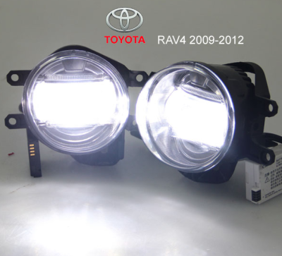 LED fog lamp + DRL daylight Toyota RAV4 2009-2012