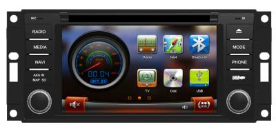 Coche de radio DVD GPS Chrysler 300C, Town & Country, Sebring, Aspen