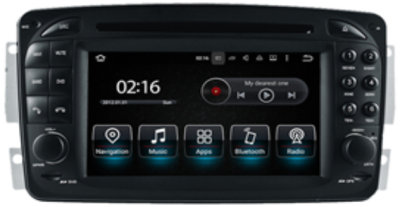 Autoradio GPS DVD TV DVB-T TDT Bluetooth Android 3G/4G/WIFI Mercedes Benz Class A C CLK E G M/ML  SLK Vaneo Viano Vito
