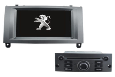 Autoradio GPS DVD Bluetooth DVB-T TDT TV 3G/4G Peugeot 407