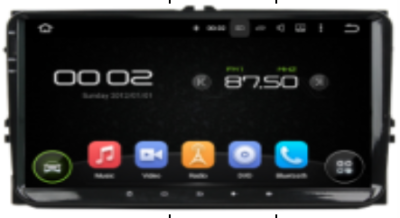 Autoradio GPS DVD Bluetooth de coche DVB-T Android 3G/WIFI Seat Skoda Volkswagen