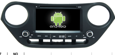 Autoradio GPS DVD TV DVB-T TDT Bluetooth Android 3G/4G/WIFI Hyundai I10