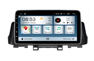 Autoradio GPS DVD Bluetooth de coche DVB-T Android 3G/WIFI Hyundai Kona 2017-2018