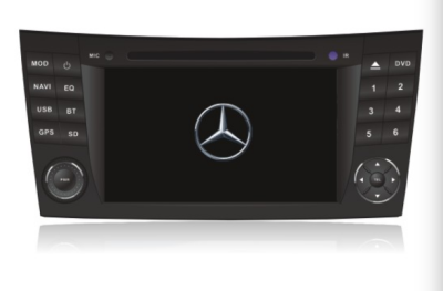 Autoradio GPS DVD TV DVB-T TDT Bluetooth Android 3G/4G/WIFI Mercedes Benz Class E W211, Class CLS W219 & Class G W463