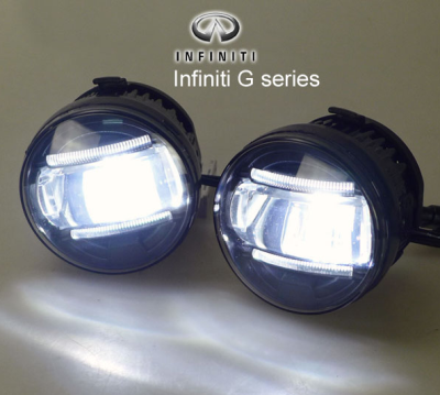 Faro antiniebla LED + la luz del día de DRL Infiniti G Series