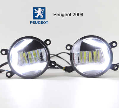 Faro antiniebla LED + la luz del día de DRL Peugeot 2008