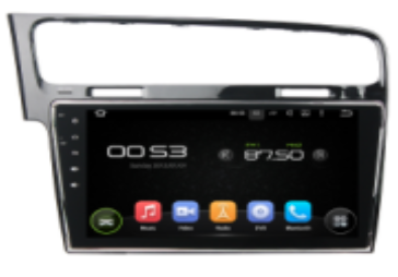 Autoradio GPS DVD Bluetooth DVB-T TV TNT Android 3G/WIFI Volkswagwn Golf 7 2013-2015