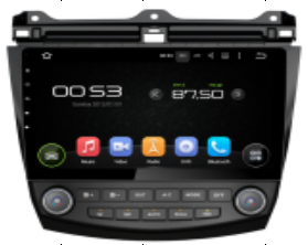 Autoradio GPS DVD Bluetooth DVB-T TV TNT Android 3G/WIFI Honda Accord 7 2003-2007
