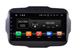 Autoradio GPS DVD Bluetooth DVB-T TV TNT Android 3G/WIFI Jeep Renegade 2016-2017