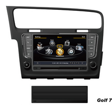 AutoRadio GPS de coche DVD DVB-T TDT 3G WIFI Volkswagen Golf 7