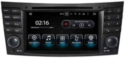 Autoradio GPS DVD TV DVB-T TNT Bluetooth Android 3G/4G/WIFI Mercedes Benz Class E W211, Class CLS W219 & Class G W463