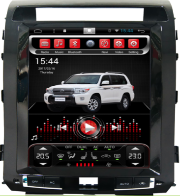 Autoradio GPS TV DVB-T TNT Android 3G/4G/WIFI Toyota Land Cruiser 2007-2015