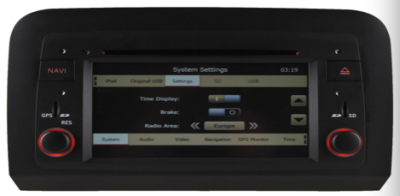 Autoradio GPS DVD DVBT TV TNT Bluetooth Fiat Croma 2005-2012