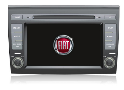 Autoradio GPS DVD Bluetooth DVB-T TNT TV 3G/4G Fiat Bravo