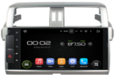 Autoradio GPS Grand Ecran Bluetooth DVB-T TV TNT Android 3G/WIFI Toyota Prado 2014-2015