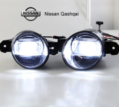 Feux antibrouillard LED + DRL lumière feux de jour LED Nissan Qashqai