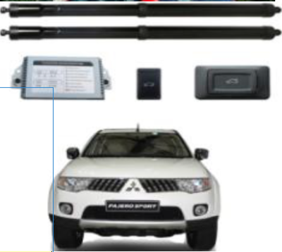 Kit Hayons électrique coffre Mitsubishi Pajero 2020