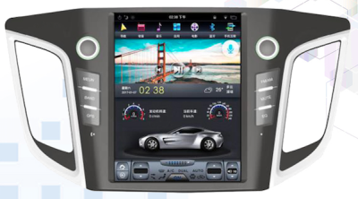 Autoradio GPS TV DVB-T Bluetooth Android 3G 4G WIFI Style Tesla Verticale Hyundai IX25