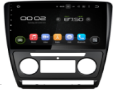 Autoradio GPS Grande Shermo Bluetooth DVB-T Android 3G/WIFI Skoda Octavia 2010-2014