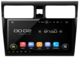 Autoradio GPS DVD Bluetooth DVB-T Android 3G/WIFI Suzuki Swift 2013-2017