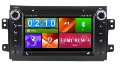 Autoradio GPS DVD  Bluetooth DVB-T TV 3G/4G/WiFi Suzuki SX4