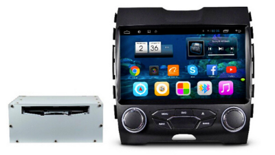Car Player GPS TV DVB-T Android 3G/4G/WIFI Ford Edge 2015-2016