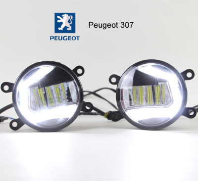 LED-mistlampen + DRL daglicht Peugeot 307