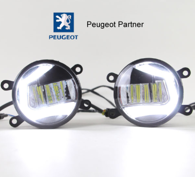 LED-mistlampen + DRL daglicht Peugeot Partner