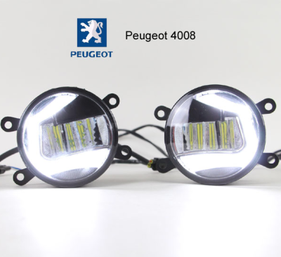 LED-mistlampen + DRL daglicht Peugeot 4008